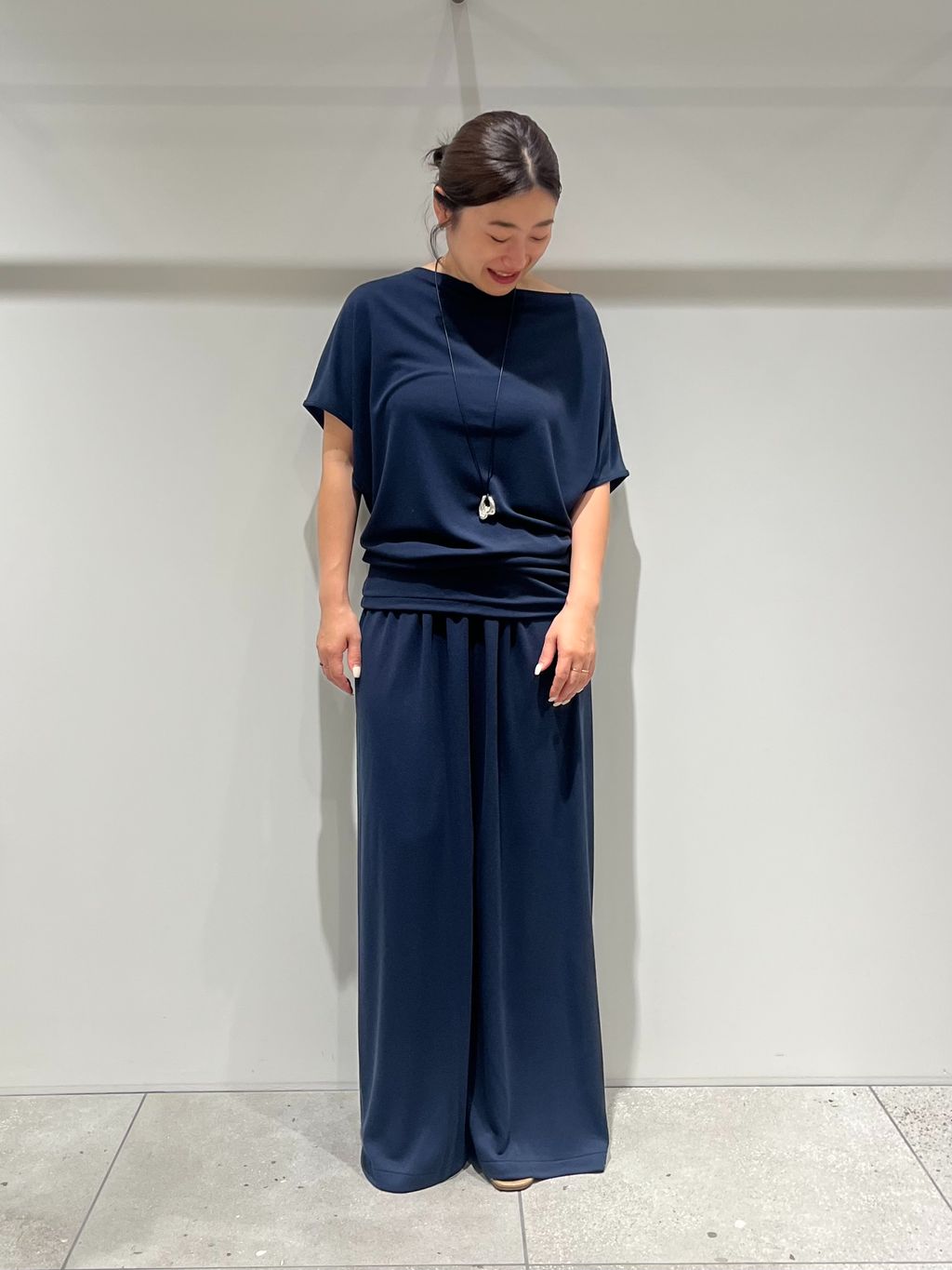 追加》Jersey Tunic プルオーバー 3のコーディネートスナップ（mana