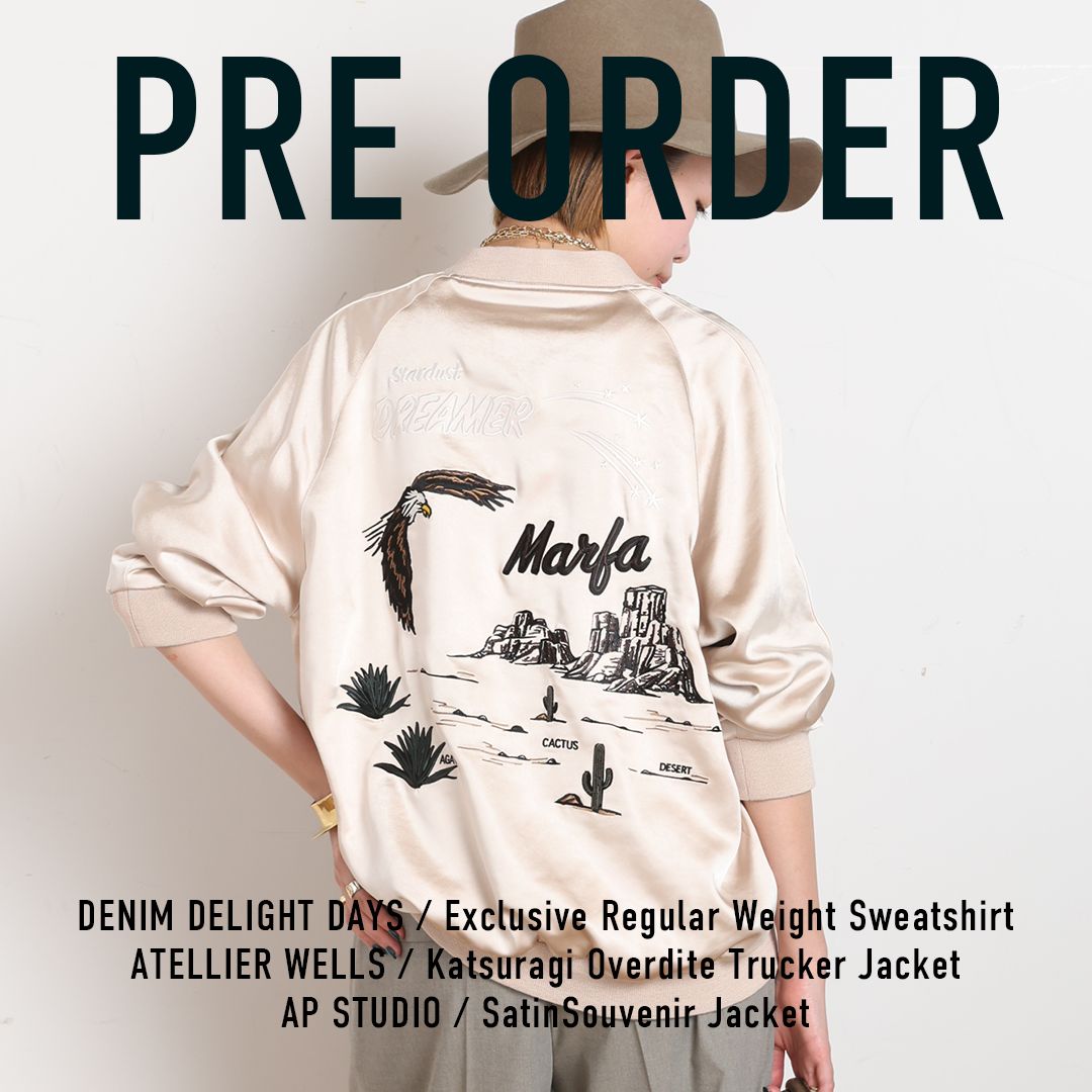 1/19 11:00- PRE ORDER｜AP STUDIO｜AP STUDIO｜ブログ｜BAYCREW'S STORE