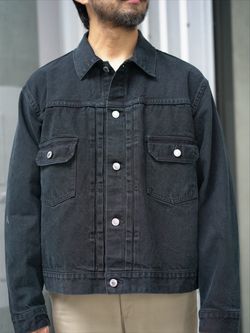 A.PRESSE/アプレッセ】 2nd Type Black Denim Jacketのコーディネート