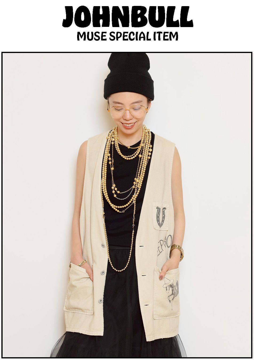 MUSE de Deuxieme Classe 【DESTIN】BEANIE News of NEW ARRIVAL! | VINTAGE LOVERS｜MUSE de Deuxieme Classe