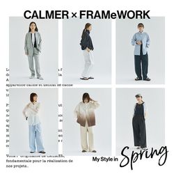【CALMER × FRAMeWORK】特集公開&POPUP開催！｜CALMER｜ブログ｜BAYCREW’S STORE