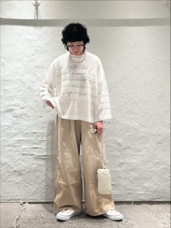 221VILLAGE 】WOOL PILE PTのコーディネートスナップ（M.S）｜journal