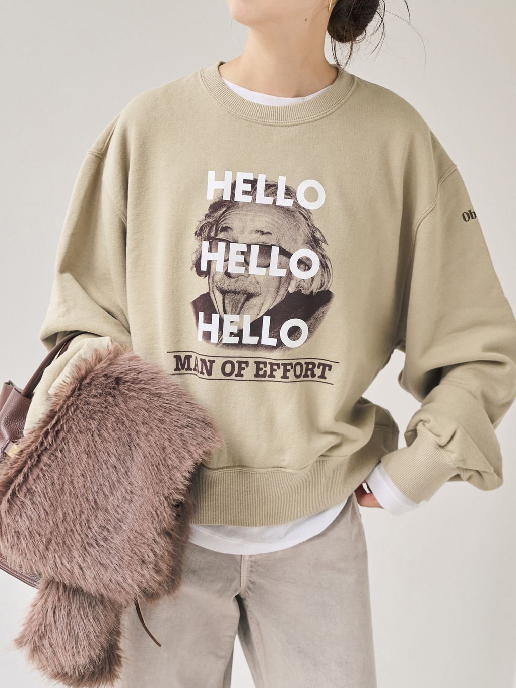 40周年 別注 / 追加予約》oblada / オブラダ HELLO SWEAT*の