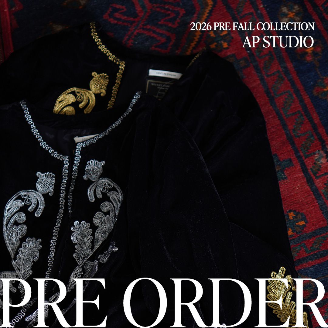 PRE ORDER】COUTURE D'ADAM | AP STUDIO｜AP STUDIO｜ブログ