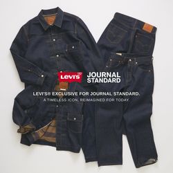 名作には、今の着方がある。Levi's® Exclusive for JOURNAL STANDARD