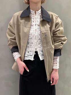 IENA LA BOUCLE ライトワークブルゾンのコーディネートスナップ（nao