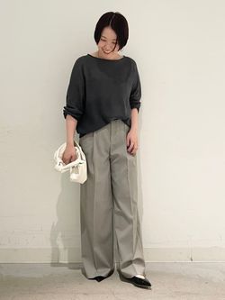 IENA｜イエナ パンツのコーディネートスナップ（レディース