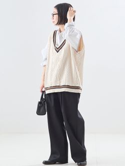 追加》別注【ILL ONE EIGHTY/イル ワンエイティ】TILDEN VEST：ベスト