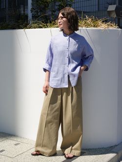 バックアシメチノ（チノパンツ）｜Spick & Span（スピック＆スパン）の