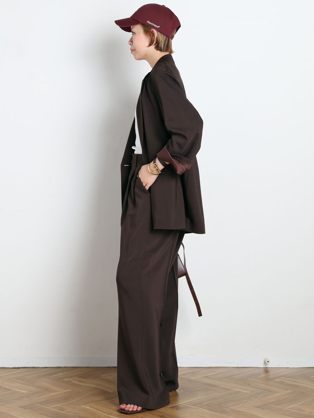 Sleek ジャケットのコーディネートスナップ（MAE）｜AP STUDIO