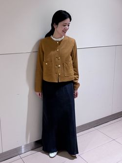 レザーモールドキルトモカシンのコーディネートスナップ（tamu）｜LE