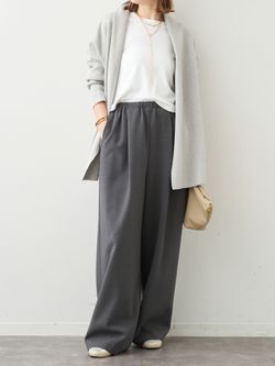 SMOOTH TOP ガウンのコーディネートスナップ（MIZU）｜Deuxieme Classe