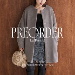【2/11削除予定】 La Totaliteコート サイズ36 /2025AW PRE ORDER｜秋冬シーズンを彩る一押しアイテム｜La Totalite｜ブログ