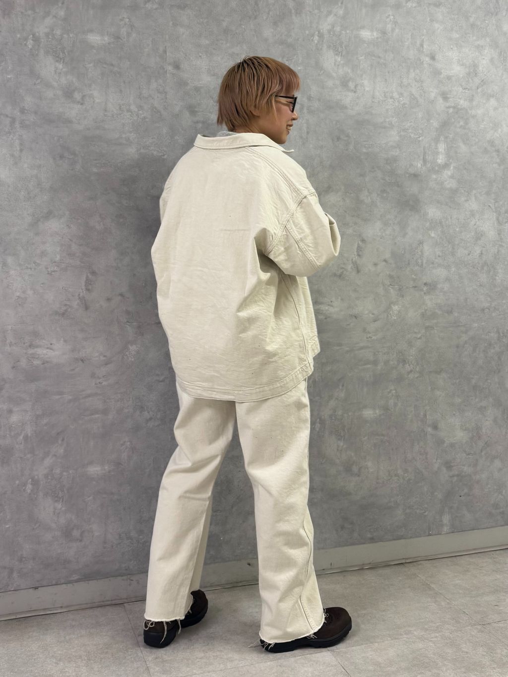 予約》【chimala】 for luxe ADJASTABLE WIDE TAPERED（016）の