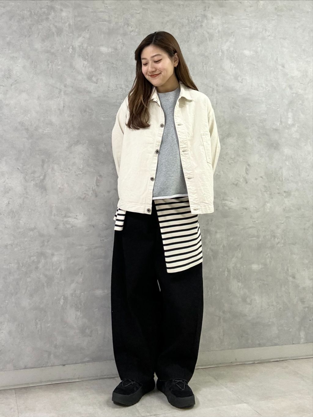 予約》【chimala】for luxe DENIM SHIRT JACKET（016）の