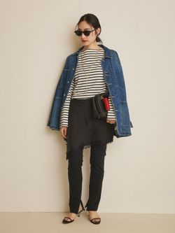 Plage　プラージュ　coverall 　36 一部カラーWEB限定追加》coverall 4のコーディネートスナップ（mizuka