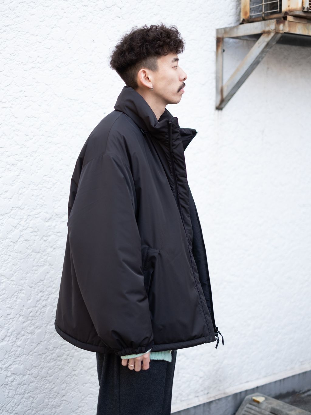 LE / エルイー】 中綿 パデット ブルゾンのコーディネートスナップ