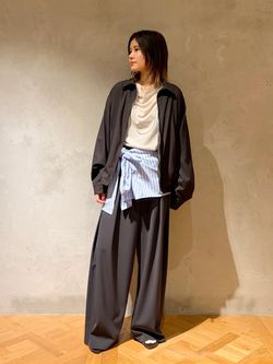 KAPTAIN SUNSHINE キャプテンサンシャイン Wool Poplin Zip ブルゾン