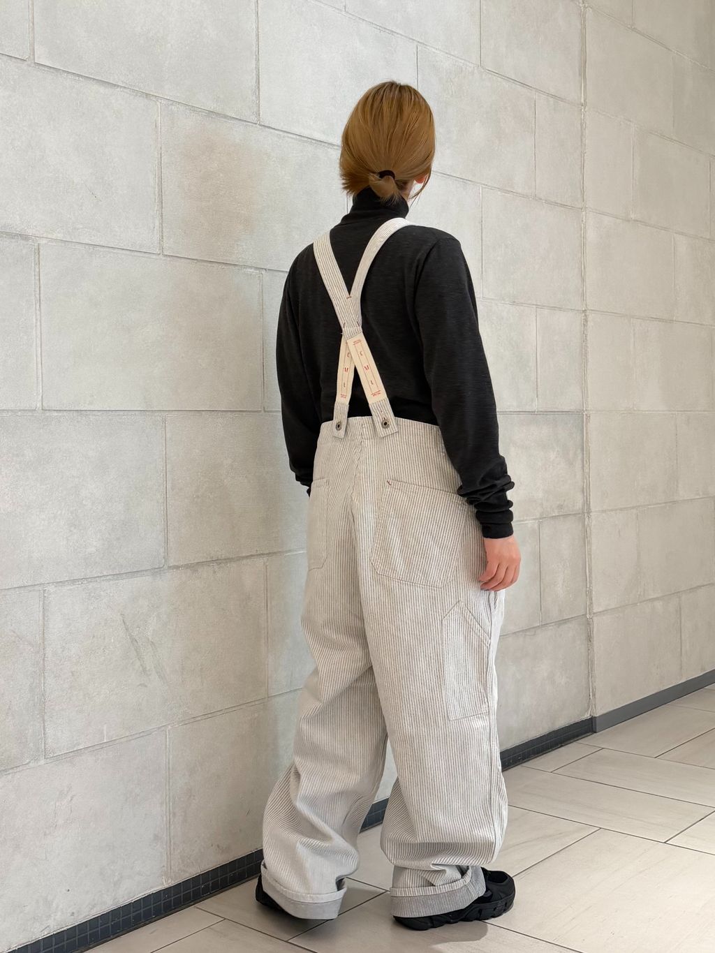 chimala】UNISEX JACQUARD OVERALLのコーディネートスナップ（AT