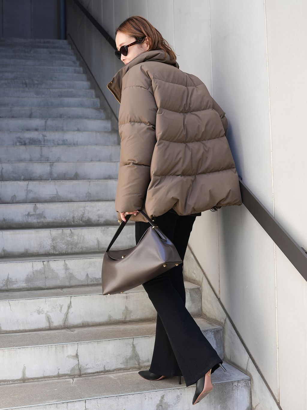 Essential ダウン ジャケットのコーディネートスナップ（MIZU