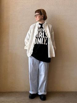 エアリネン フリルブラウスのコーディネートスナップ（E.O）｜journal
