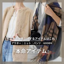 ジャーナルスタンダード⭐︎チェスターコート⭐︎ピーコートダウンパンツニットパンツ 冬コーデを格上げするアイテムはこれ！『本命アイテムPICK UP