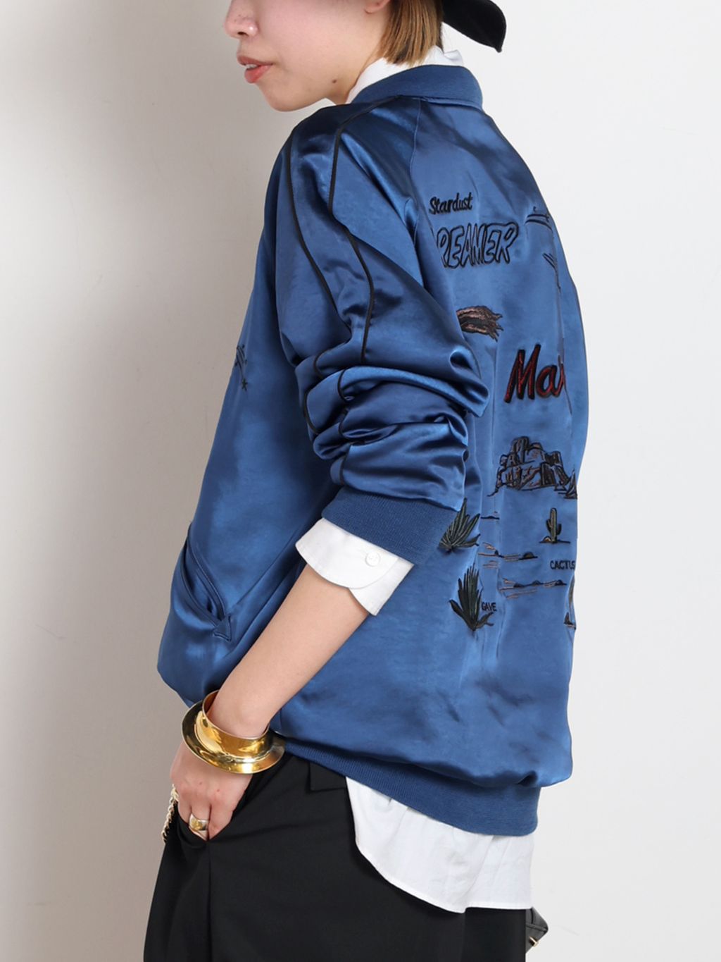 スーベニアジャケットのコーディネートスナップ（MAE）｜AP STUDIO