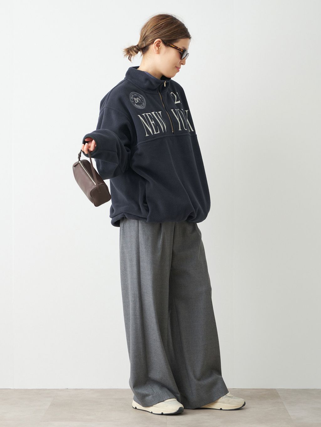 BTN Half Zip フリースのコーディネートスナップ（HIRO）｜Deuxieme