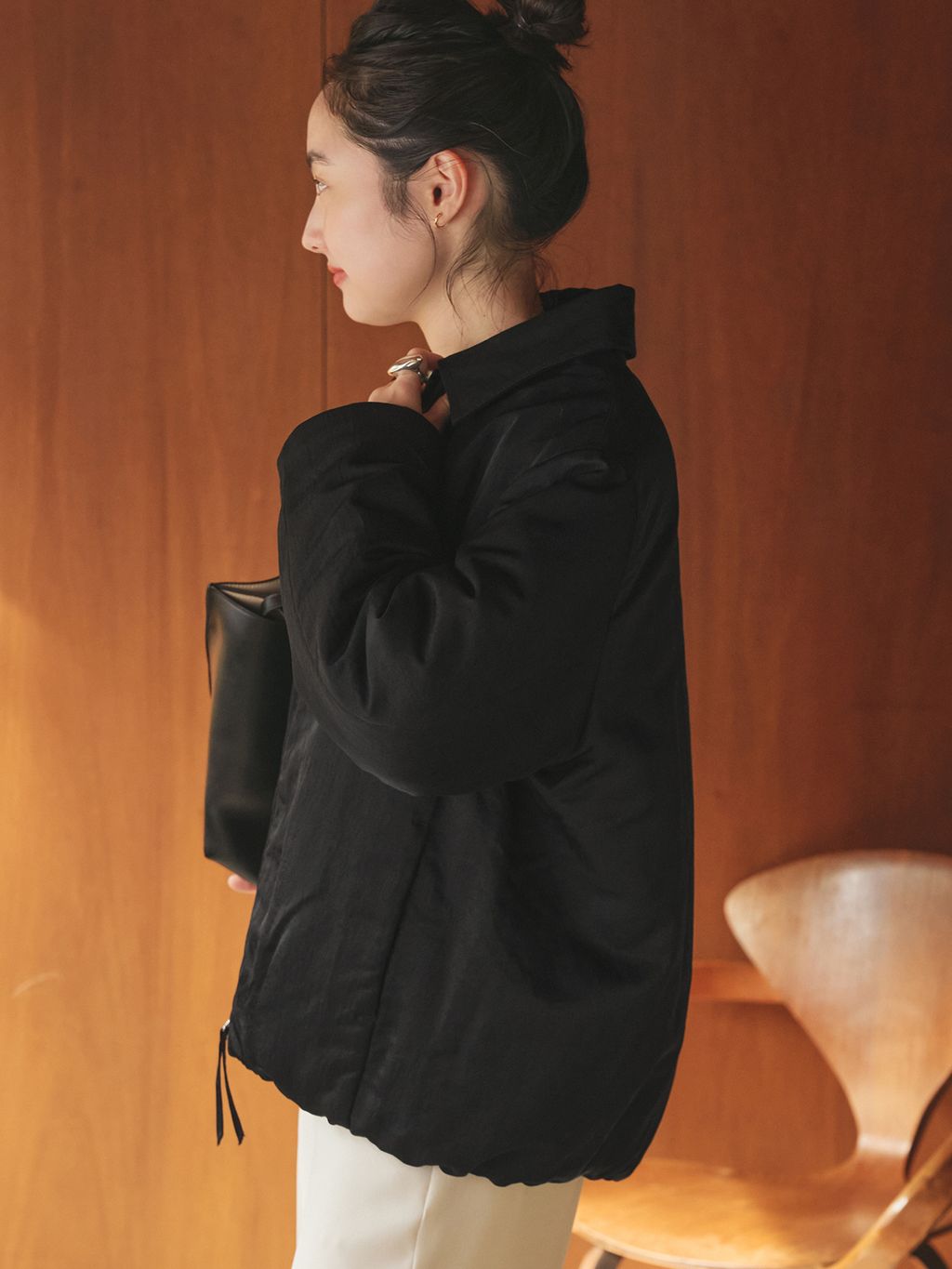 予約》CALUX / キャラクス 別注 ZIP ブルゾンのコーディネートスナップ