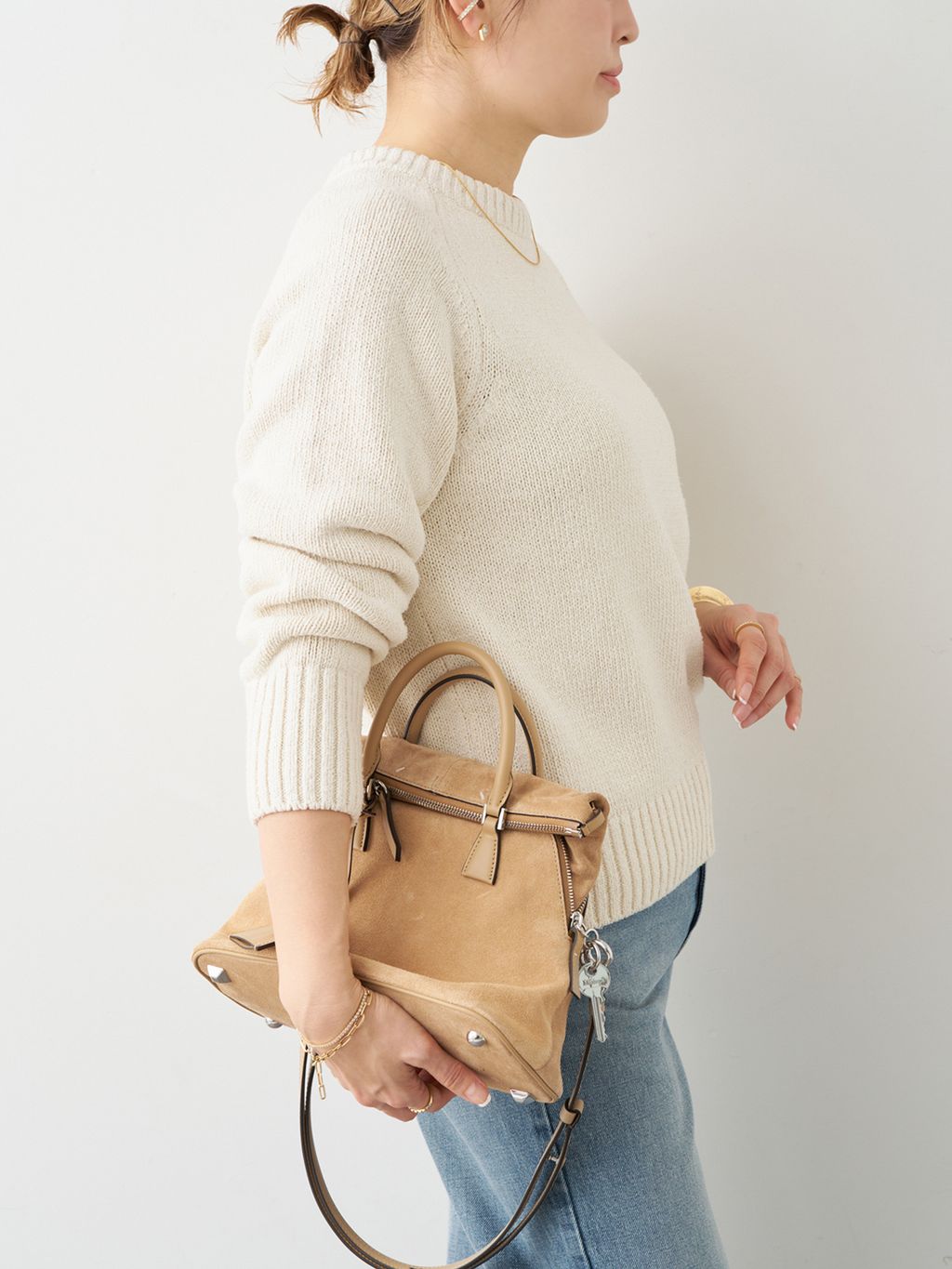 BITTER デニムパンツのコーディネートスナップ（HIRO）｜Deuxieme