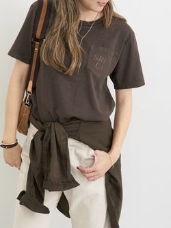 グットグリーフ/GOODGRIEF!OPEN/CLOSEDMini アパルトモン GOOD GRIEF!/グッド グリーフ】 Short Sleeve Pocket Teeの