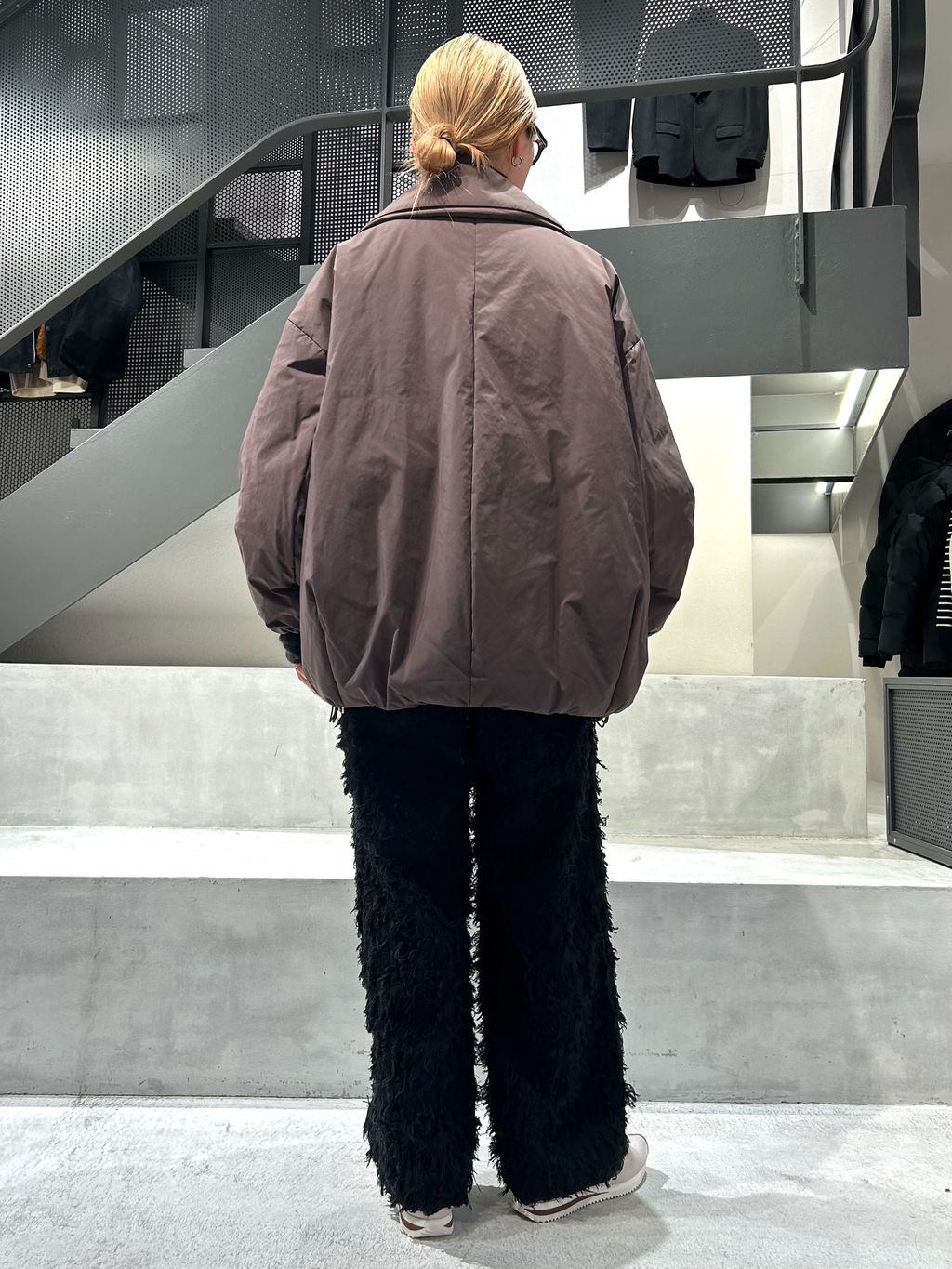 追加2》ARTIROSA撥水テイラーコクーンダウンのコーディネートスナップ