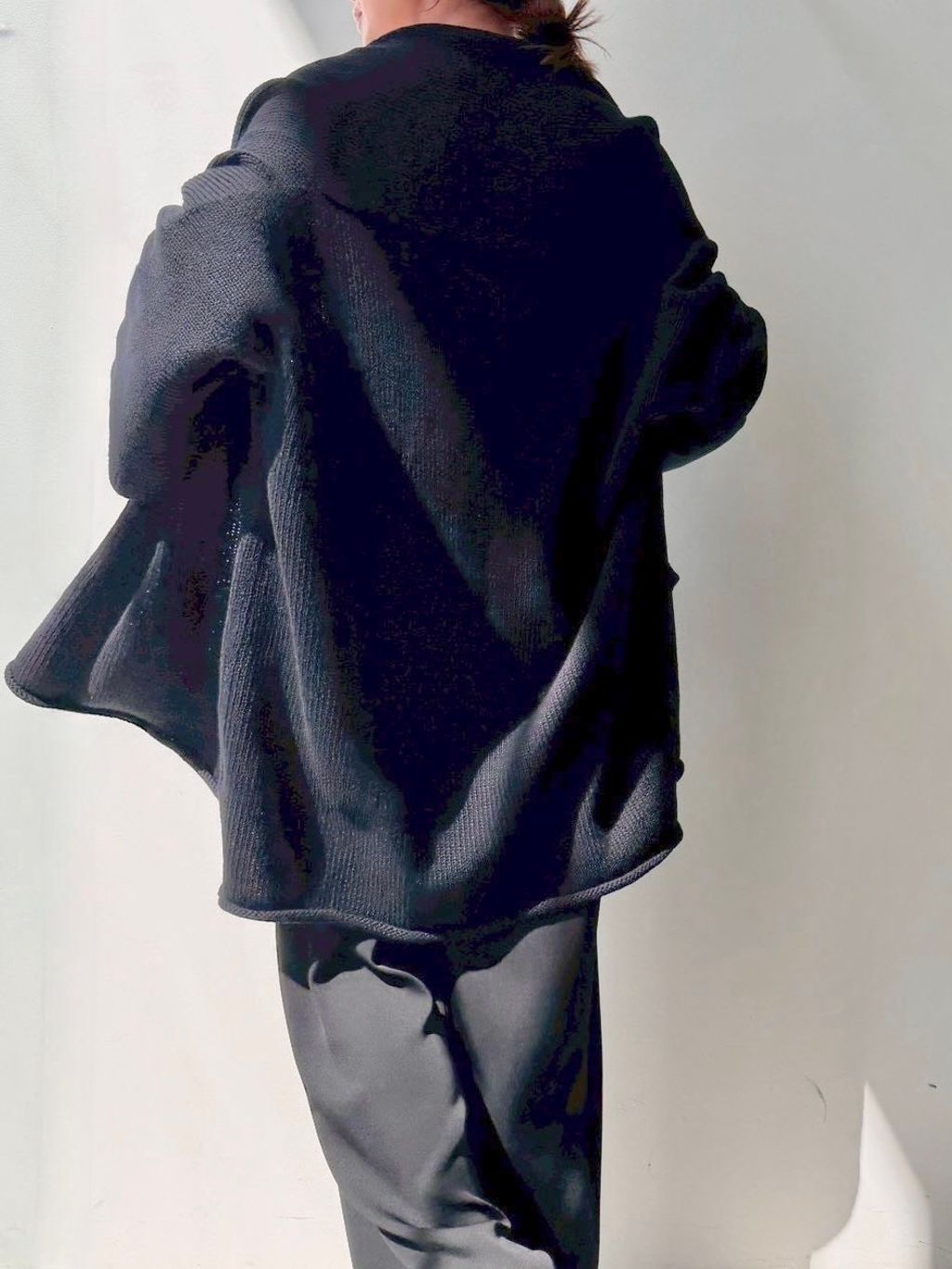 LAUREN MANOOGIAN/ローレン マヌージアン】 SHAWL CARDIGANの