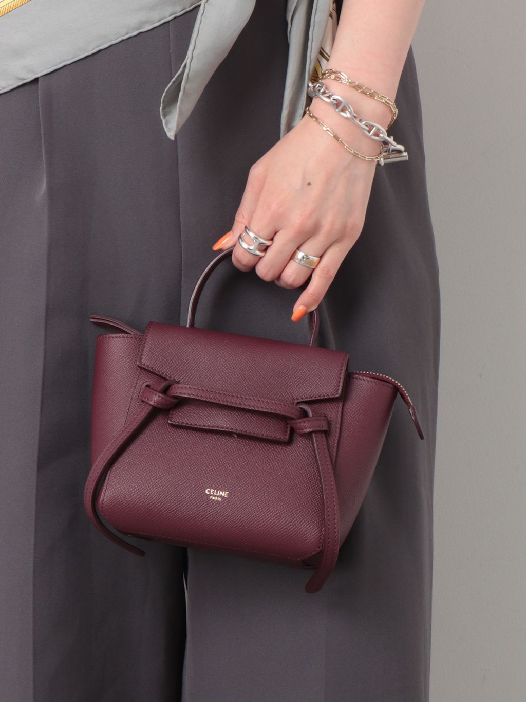 CELINE/セリーヌ】Belt bag pico 2wayのコーディネートスナップ（Rica