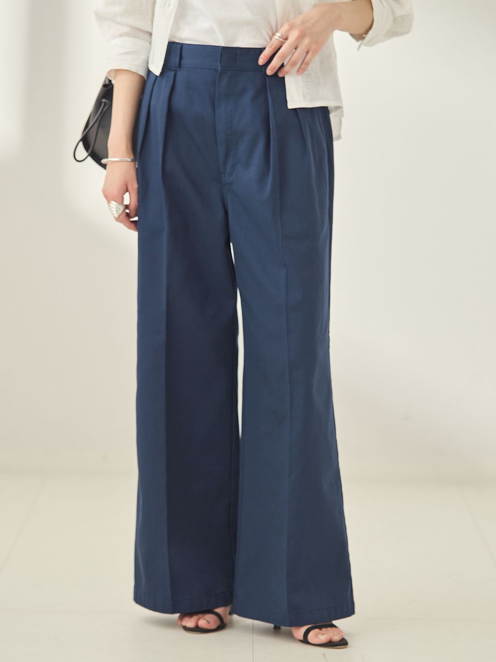 JANE SMITH*DICKIES*L'ESSAGE】別注 2タックBIGパンツのコーディネート