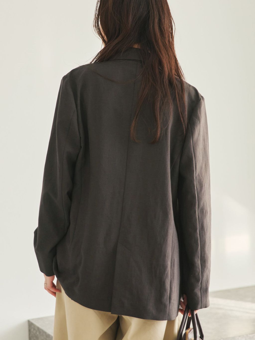 追加予約》R'IAM Super wide CHINO パンツ 2のコーディネートスナップ