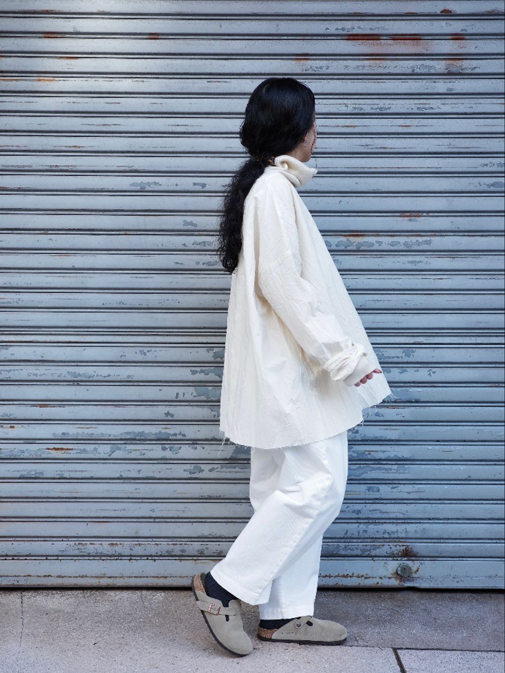 album di famiglia】 T SHIRT LWRのコーディネートスナップ（F.N