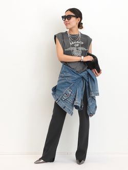 STAMMBAUM】NO SLEEVE TOPS（Tシャツ／カットソー）｜L'Appartement