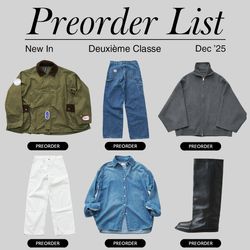 PREORDER LIST｜MADISONBLUEスペシャルオーダー＆CINOH別注も