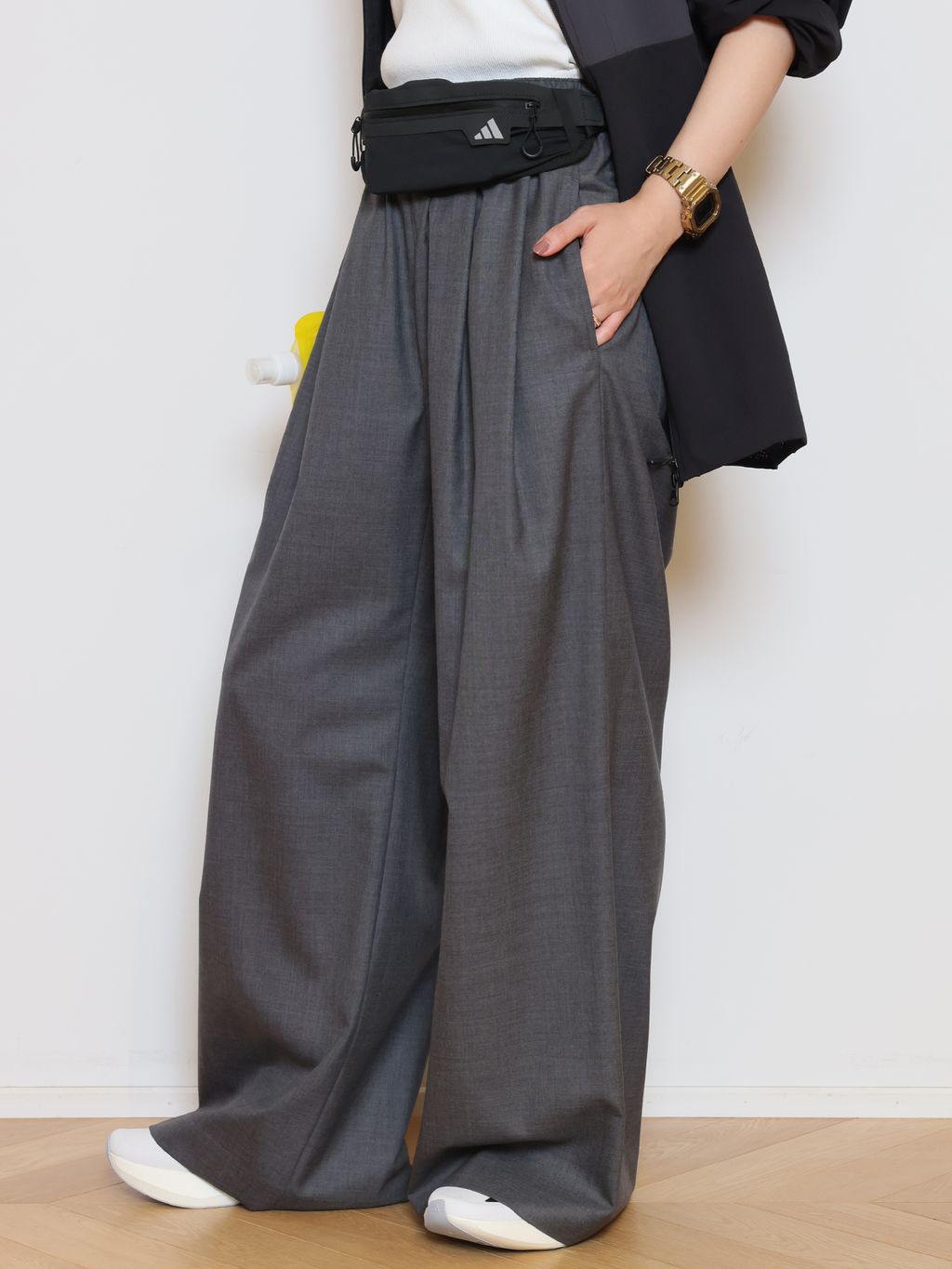 ADIDAS/アディダス】M ADPT ジャケットのコーディネートスナップ（HASE