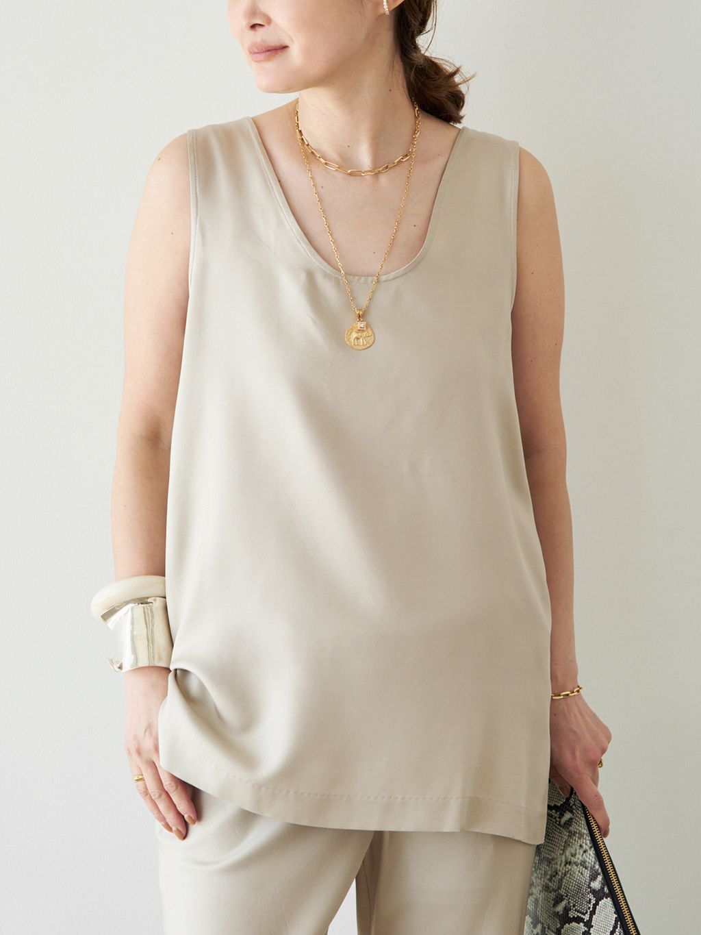 最終値下げ！完売製品　Raspail silk drawstring パンツ 予約》【Raspail/ラスパイユ】Standard Silk Pantsのコーディネート