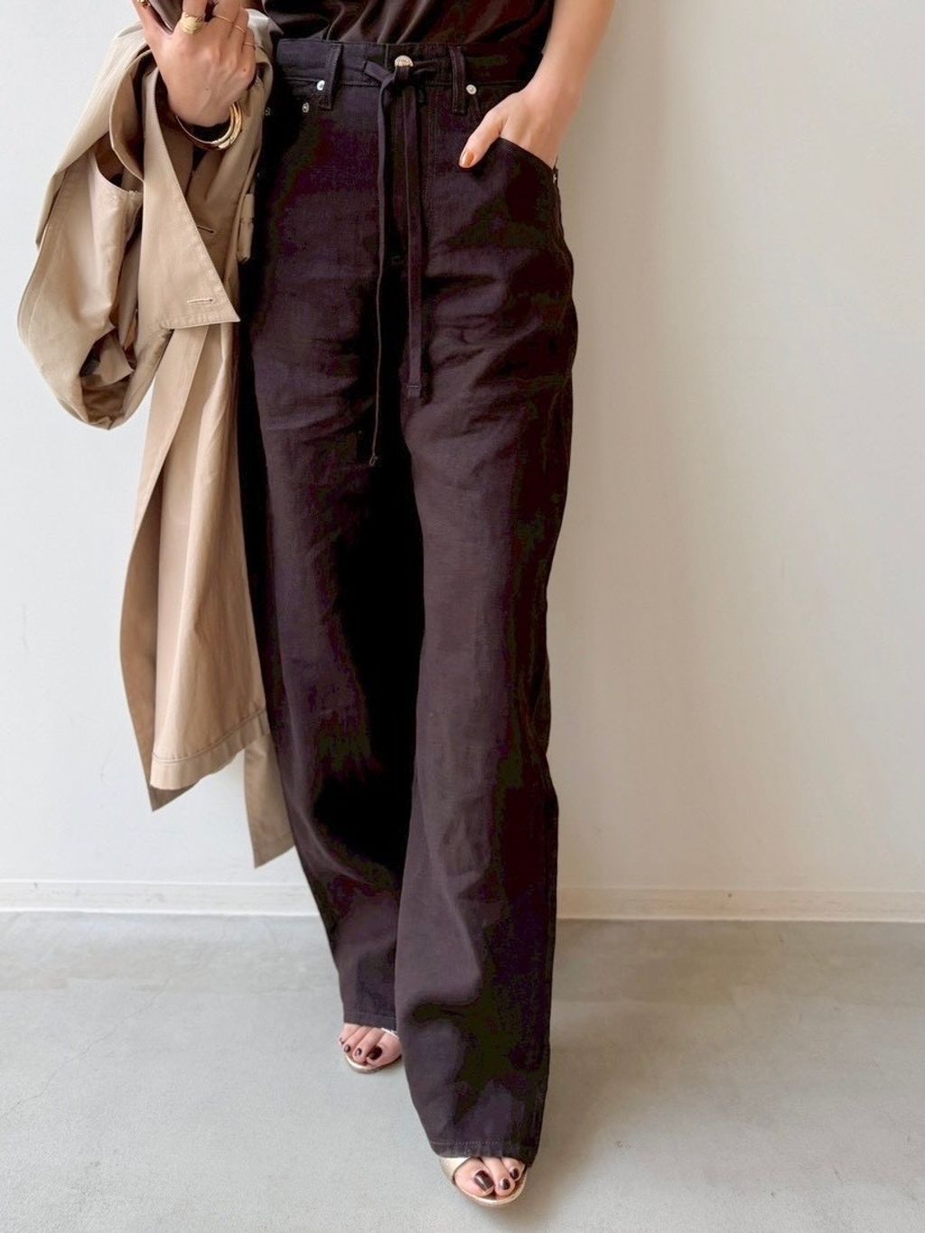 2WAY SHORT-SLEEVED PULLOVERのコーディネートスナップ（PR Sasaki