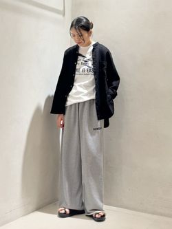 SUNDAY スウェットパンツのコーディネートスナップ（Y.K）｜journal
