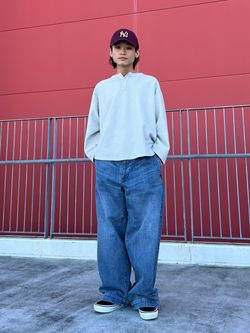 クラフトデニム 12oz トラッカージャケットのコーディネートスナップ