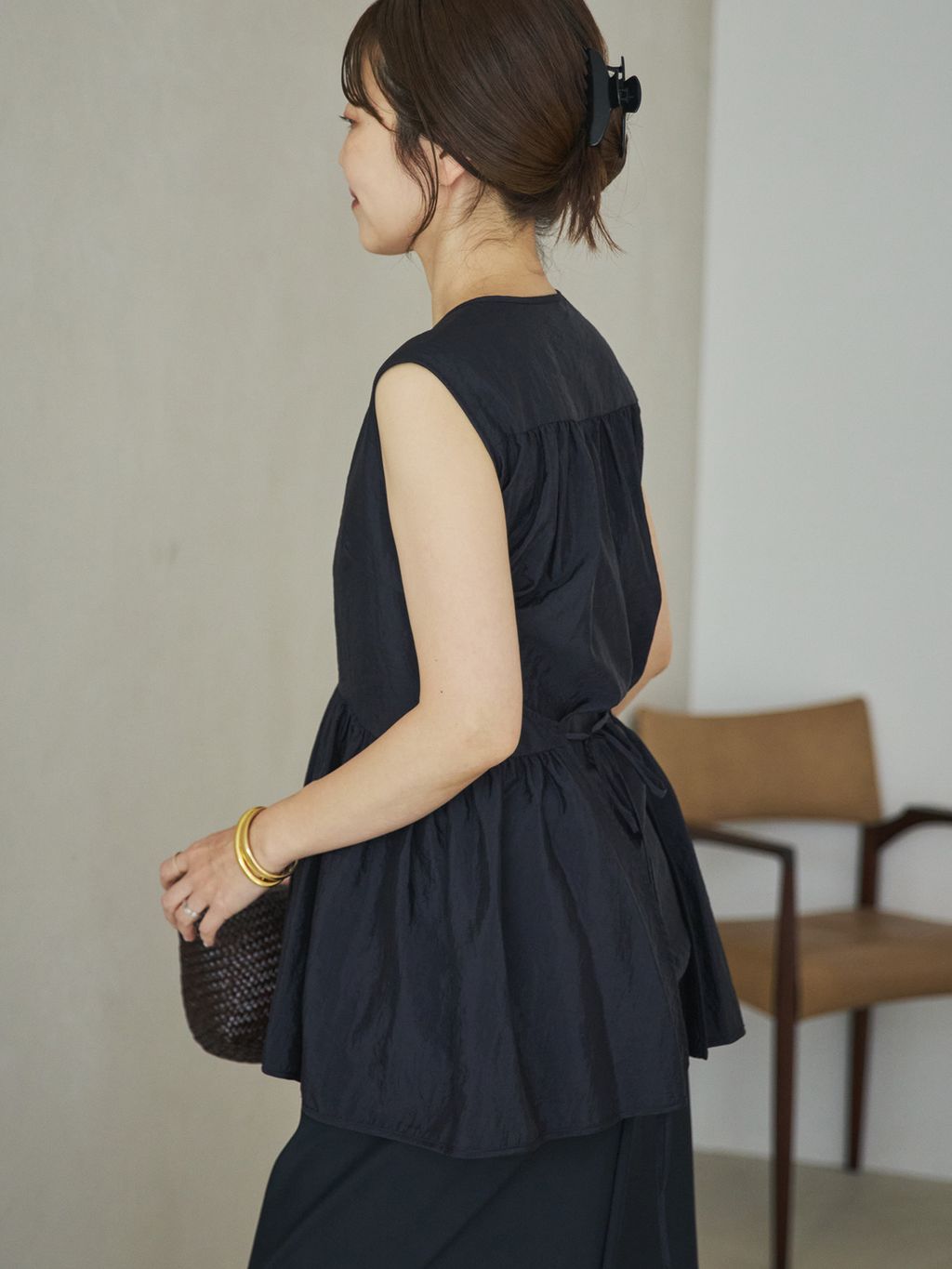 PROTAGONISTA / プロタゴニスタ 別注 SIDE RBN WASHABLE SATIN 