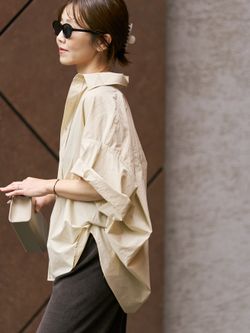 追加》Roll Up Cuffs シャツ 2のコーディネートスナップ（yoshie