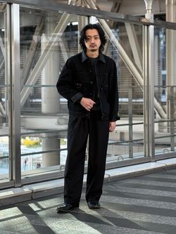 リーバイス　黒デニムセットアップ　トラッカージャケット555 W29 Levi's(リーバイス) 別注 2nd Type トラッカー ジャケットの