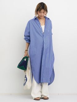 AMERICANA/アメリカーナ】 Stripe Shirt Onepeaceのコーディネート