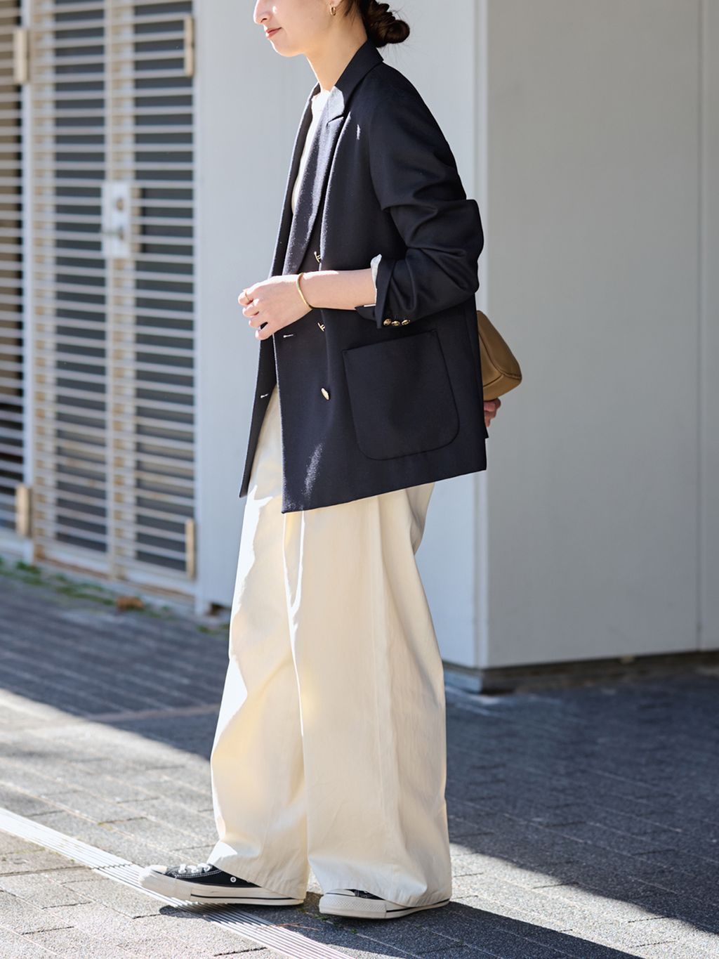 ≪追加予約≫TWRカルゼDBジャケットのコーディネートスナップ（miki