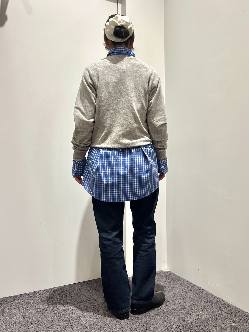 ULTデニムリーンストレート5PK 追加 ULTデニムリーンストレート5PKのコーディネートスナップ（Nagai